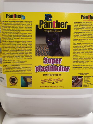 Super plastifikátor Pantherfob SP 5l