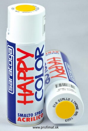Happy Color - akrylová farba - citrónová RAL 1023 - 88150018