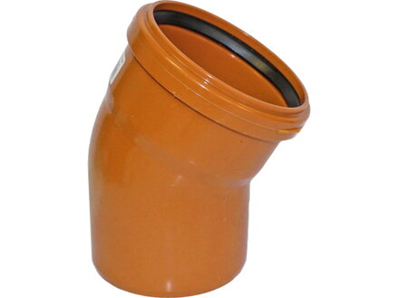 Koleno kanalizačné KG 200/30°