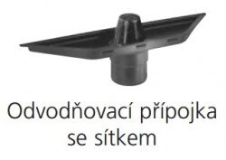 Odtoková prípojka so sitkom