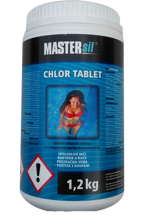 Chlór tablety 1000g Mastersil