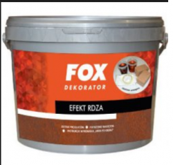 FOX - Dekoračný náter efekt HRDZA 