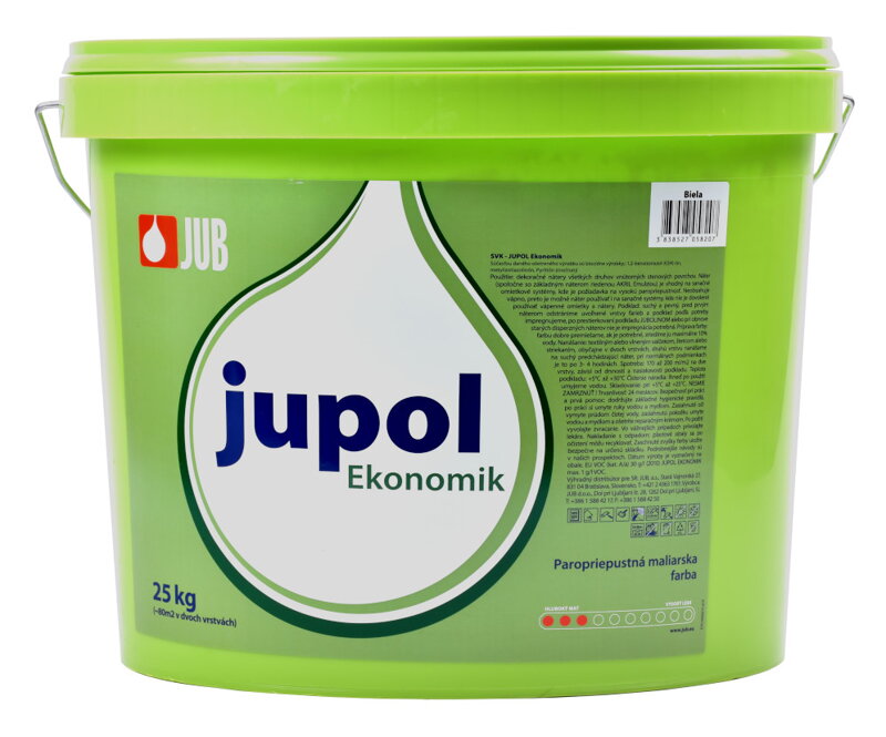 Farba Jupol Ekonomik biela 25kg Farba Jupol Ekonomik biela 25kg