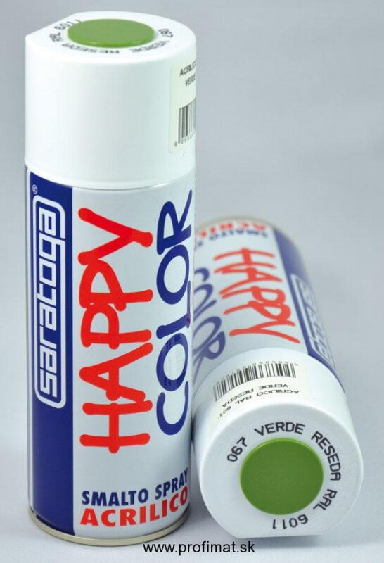 Happy Color - akrylová farba -rezedovo svetlo sivo zelená RAL 6011 - 88150067 Happy Color - akrylová farba -rezedovo svetlo sivo zelená RAL 6011 - 88150067