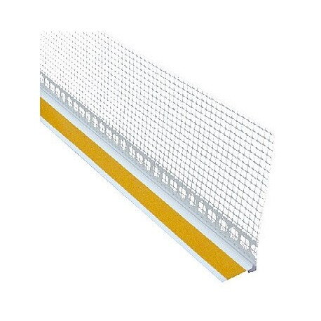 Okenný profil so sieťkou (APU so sieťkou ) 6mm/2,4m Okenný profil so sieťkou (APU so sieťkou ) 6mm/2,4m