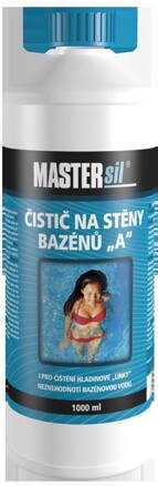 Čistič na steny bazénov ,,A&quot; 1000ml Mastersil