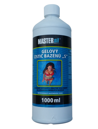 Gélový čistič na bazény ,,S&quot; 1000ml Mastersil