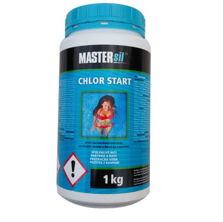 Chlór štart 1000g Mastersil