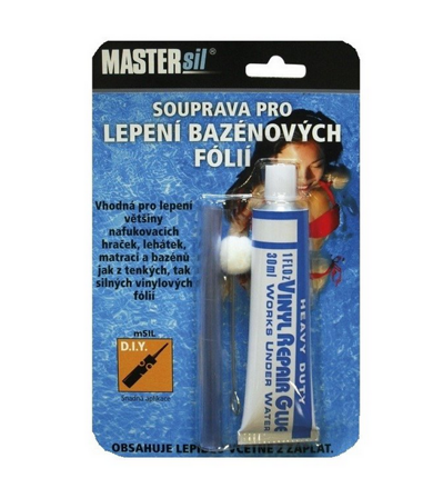 Súprava na lepenie bazénových fólií a matracov 30ml Mastersil