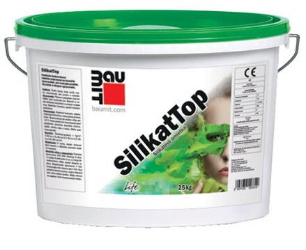 Silikátová omietka SilikatTop - škrabaná štruktúra 1,5mm - 25kg