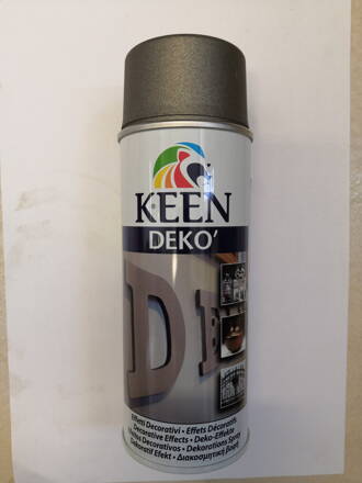 KEEN Dekoračná farba v spreji -grafit antik 400ml