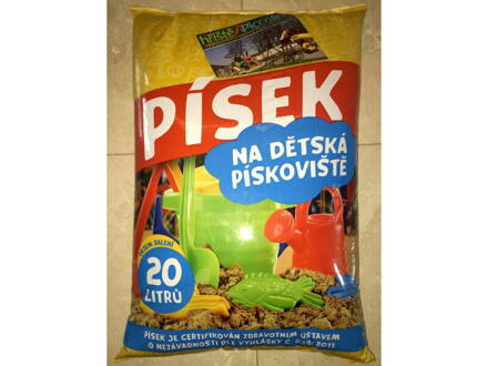 Piesok do detského pieskoviska 20l