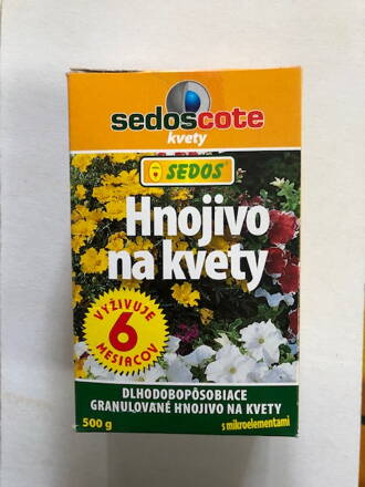 Hnojivo na kvety granulované 500g  Sedoscote