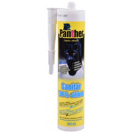 PANTHERSIL Sanitár 100% silikón300ml - transparentný