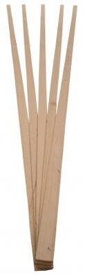 omietnik drevený, nehobľovaný, 3 x 25 x 2500 mm / 100 ks