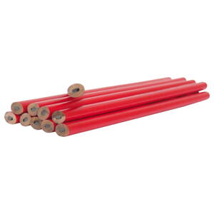 ceruzka tesárska, červená, 180 mm