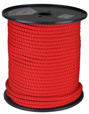 lano pletené, PPV multiplex, bez jadra, O 10 mm x 100 m, Lanex