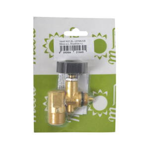 ventil na PB, ľavý, bočný výsuvný závit, 1/2 "