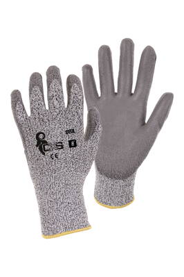 rukavice CITA, protiporezové, sivé, veľkosť 10
