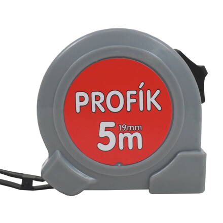 meter zvinovací, „PROFÍK“, jednobrzdový, 19 mm x 5 m