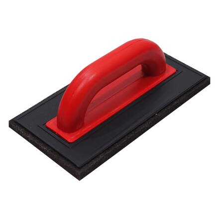 hladítko ABS, plsť hnedá, 250 x 130 x 10 mm, profi