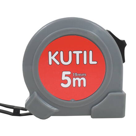 meter zvinovací, „KUTIL“, jednobrzdový, 19 mm x 5 m