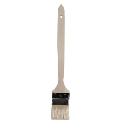 štetec natieračský, zárohový, s drevenou rukoväťou, šírka 3"/70mm