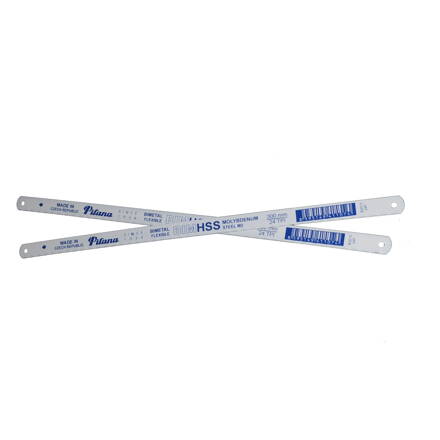 list náhradný, do píly na kov, jednostranný, sada 2 ks, Bi 300x13x0,63 mm, 24 zubů, Pilana