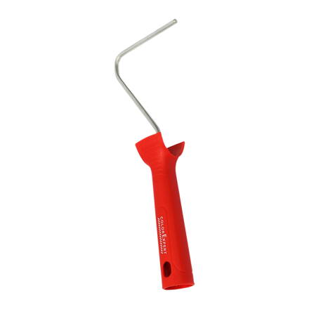 držiak na valček, pozinkovaný, dlhý 420 mm, 100 mm / O 6 mm