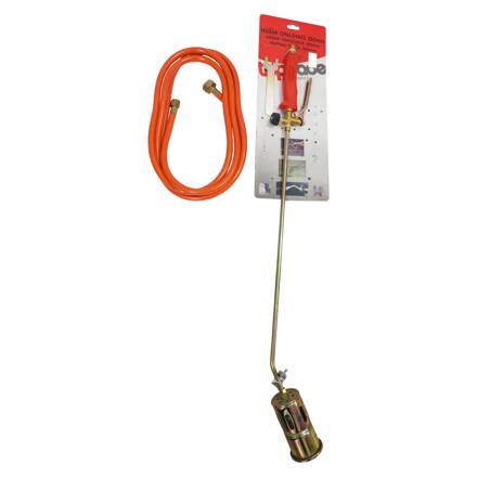 horák PB, s hadicou 3 m, regulátorom tlaku a zmiešavaciou komorou, 60 mm x 850 mm, profi