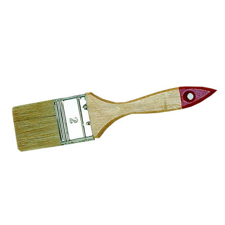 štetec natieračský, tenký, s drevenou rukoväťou, šírka 1"/25mm, hobby