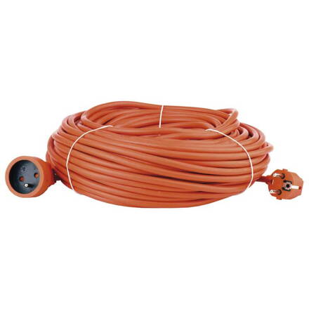 kábel predlžovací, oranžový, 40 m, ~ 250 V / 16 A