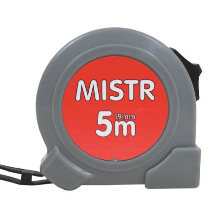 meter zvinovací, „MISTR“, jednobrzdový, 19 mm x 5 m