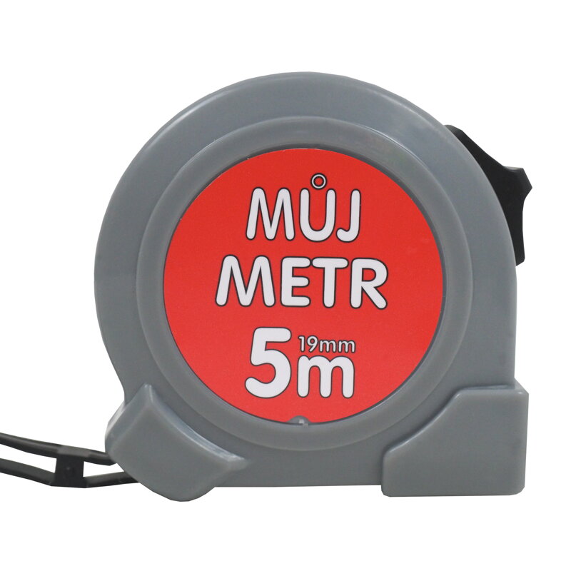 meter zvinovací, „MŮJ METR“, jednobrzdový, 19 mm x 5 m