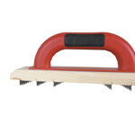 TOPTRADE škrabák malý, drevený, na ytong, PROFESSIONAL, 260 x 90 mm