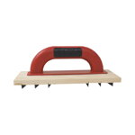 TOPTRADE škrabák malý, drevený, na ytong, PROFESSIONAL, 260 x 90 mm