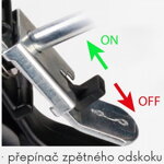 pištoľ vytlačovacia, s prepínačom spätného odskoku, 310 ml, profi pištoľ vytlačovacia, s prepínačom spätného odskoku, 310 ml, profi