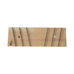 TOPTRADE škrabák malý, drevený, na ytong, PROFESSIONAL, 260 x 90 mm