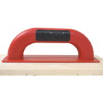 TOPTRADE škrabák malý, drevený, na ytong, PROFESSIONAL, 260 x 90 mm
