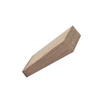 klinky drevené, podlahové, balenie 51 ks, 55 x 20 x 10 - 5 mm