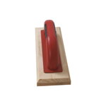 TOPTRADE škrabák malý, drevený, na ytong, PROFESSIONAL, 260 x 90 mm